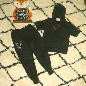 Monarch Kids Jogger Short Sleeve Set